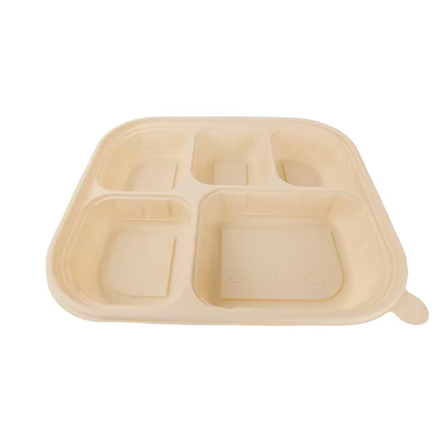 plato de maicena biodegradable