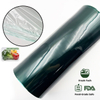 Rollo de pel&iacute;cula adhesiva de PVC antivaho de color verde claro para embalaje de productos vegetales